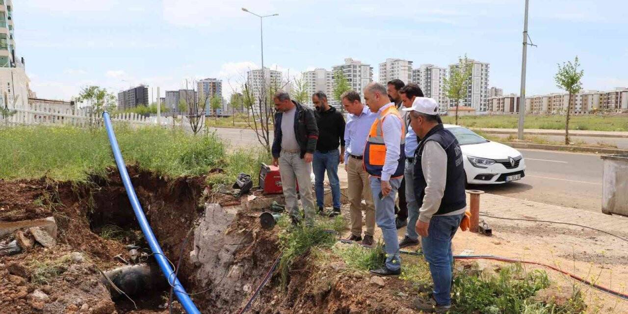 DİSKİ’den yeni imar alanlarına içme suyu hattı