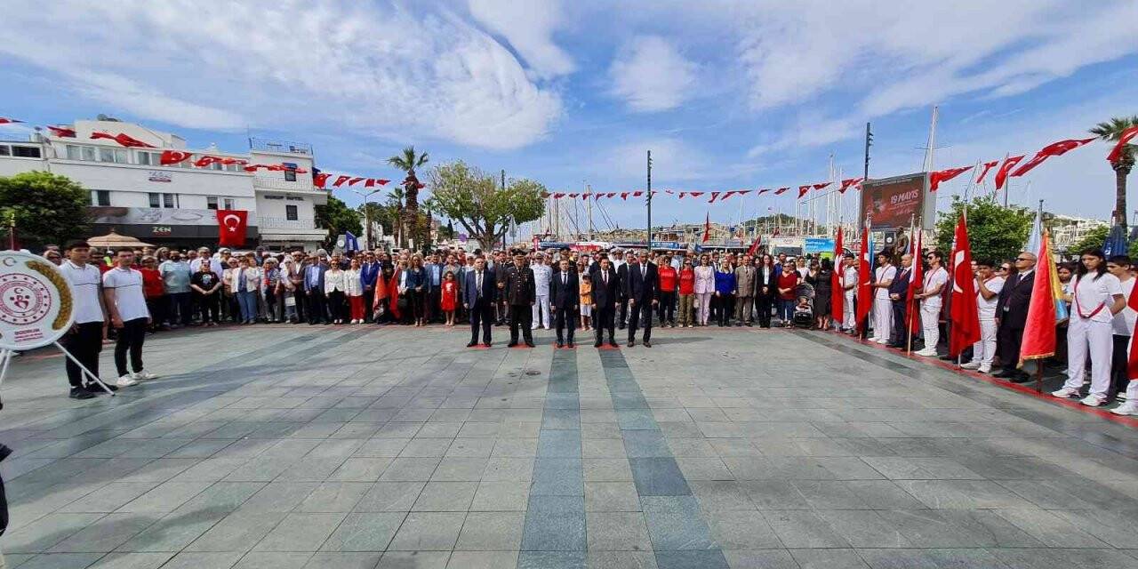 Bodrum’da 19 Mayıs kutlaması