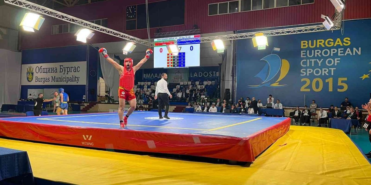 Avrupa Wushu Şampiyonasında Yıldırım rüzgârı