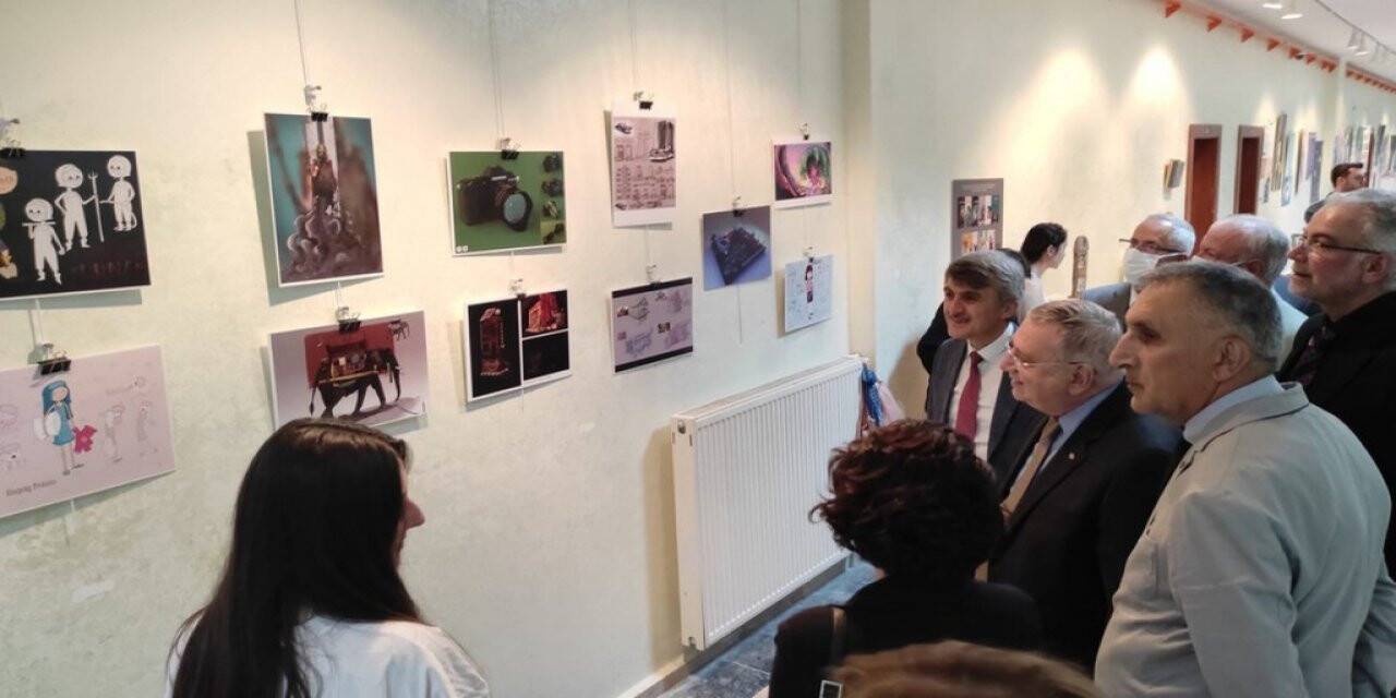 DPÜ ve Başkent Üniversitesi ’4’te 4 Sergisi’nde buluştu