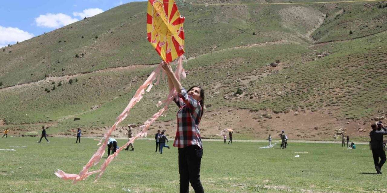 İran sınırında uçurtma şenliği