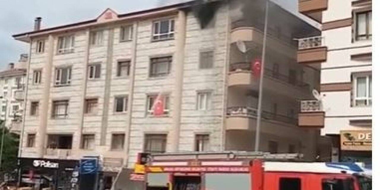 Ankara’da korkutan yangın