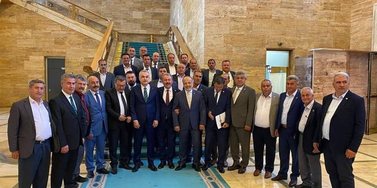 Köy muhtarları Köşk-Ödemiş yolu için Ankara’ya çıkarma yaptılar