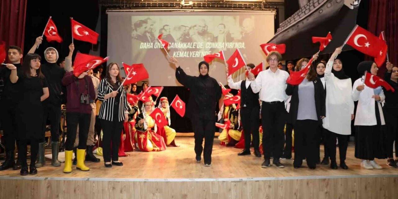 Körfez’de öğrencilerin 19 Mayıs gösterileri ilgi gördü