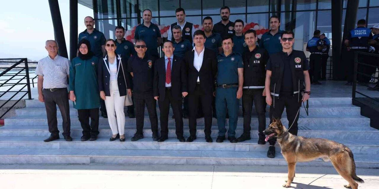 Hatay’da KKTC’ye HADO seferlerinin başladığı limanda güvenlik elemanları göreve başladı