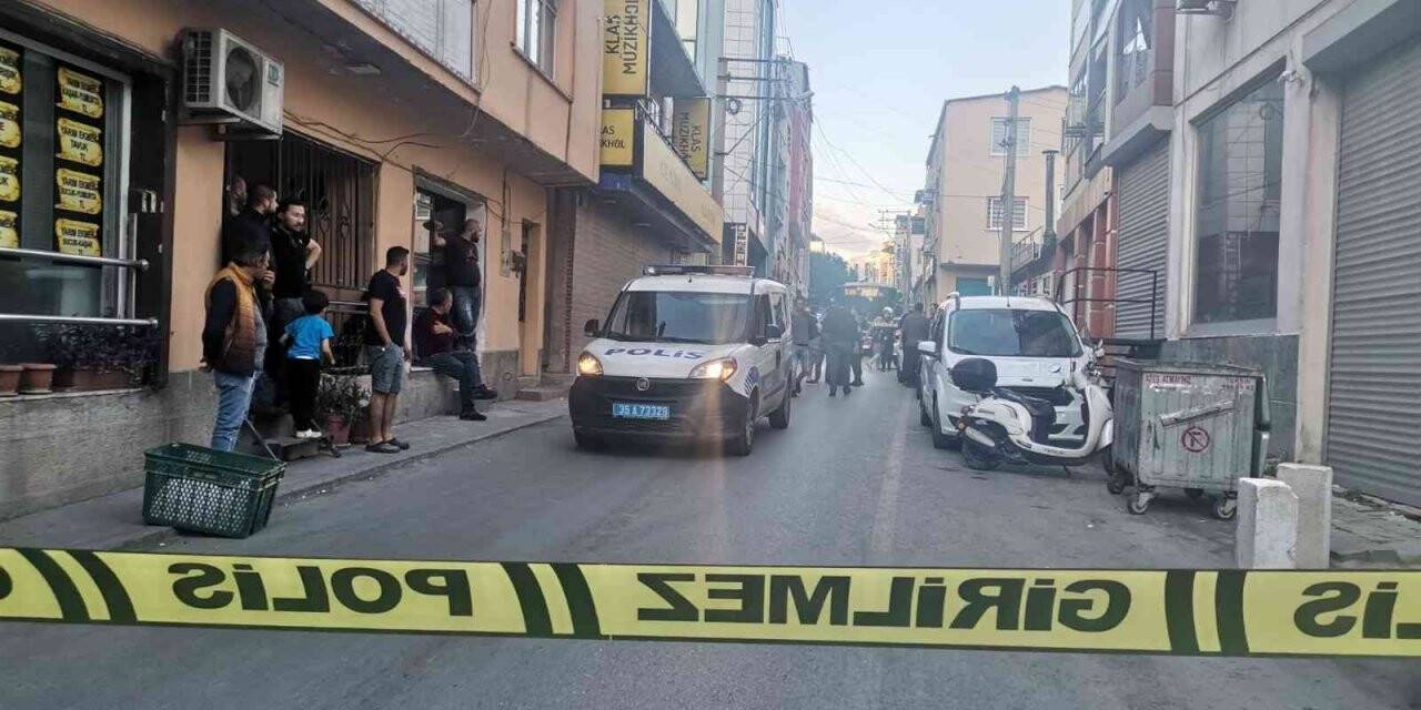 İzmir’de ihbara giden polis aracına ‘mermi’ isabet etti