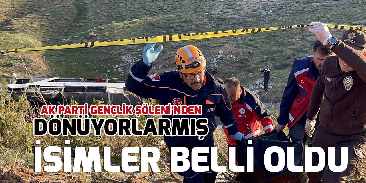 Vefat eden Selçuk Üniversitesi öğrencisi 3 gencin kimlikleri belli oldu