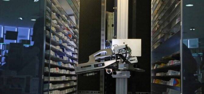 "Robot eczacının" açılışı yapıldı