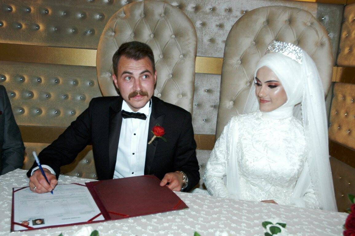 Kübra-Yasin Büyükaslan bir ömür boyu mutluluk için 'evet' dediler