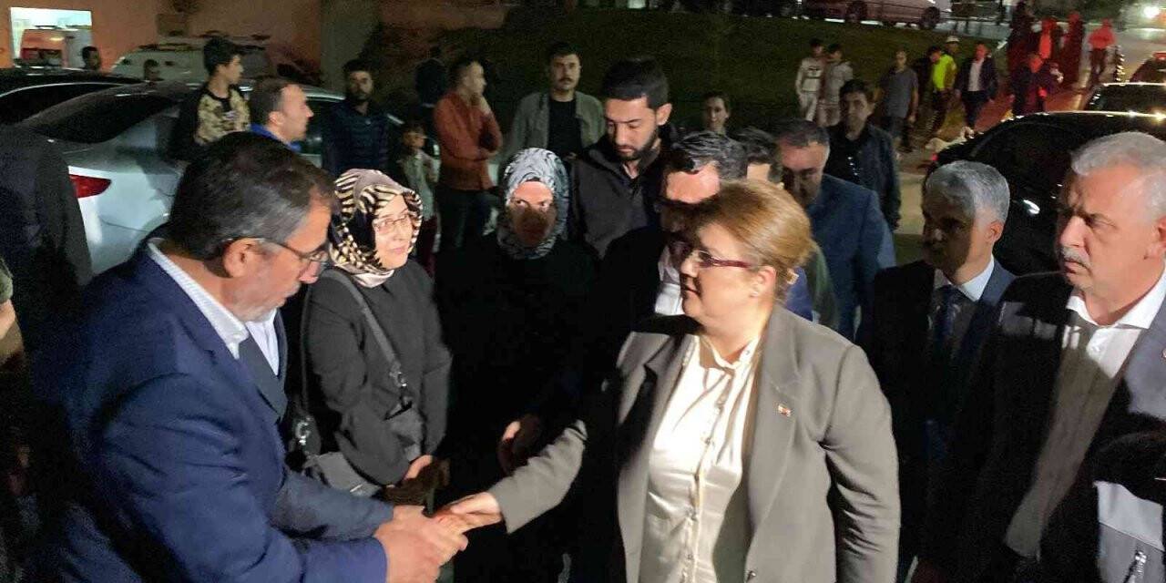 Bakan Yanık, yaralı öğrencileri ziyaret etti