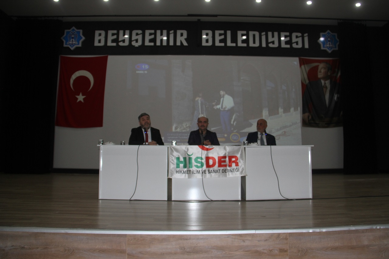 Beyşehir'de 'Beyşehir'in tarihi' konulu konferans