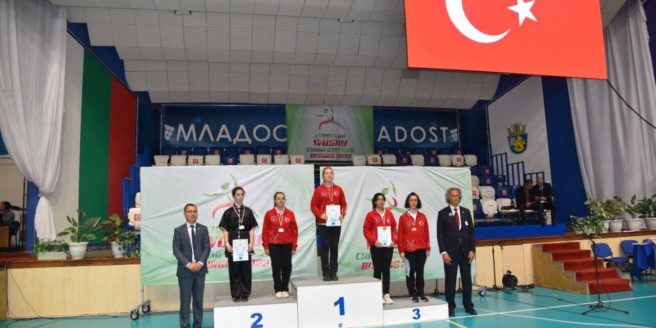 ‘Avrupa Wushu Kung Fu Şampiyonası’nda Konya damgası