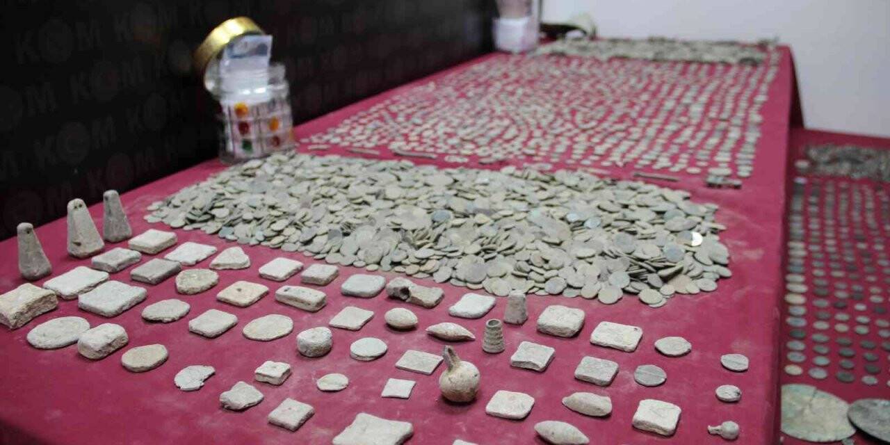 İzmir polisinden tarihi eser kaçakçlarına darbe