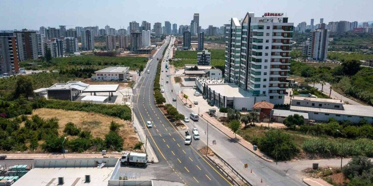 Mersin’de 3. Çevre Yolu düzenleme çalışmaları sürüyor
