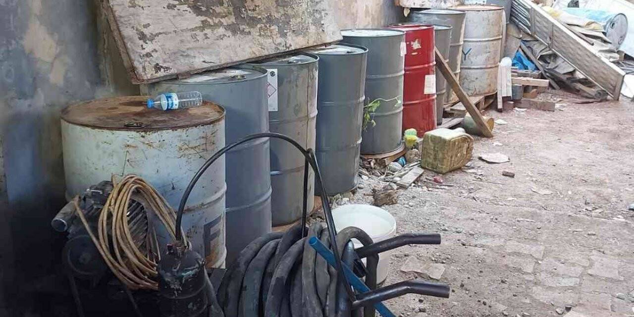 Hatay’da kaçak mazot operasyonu