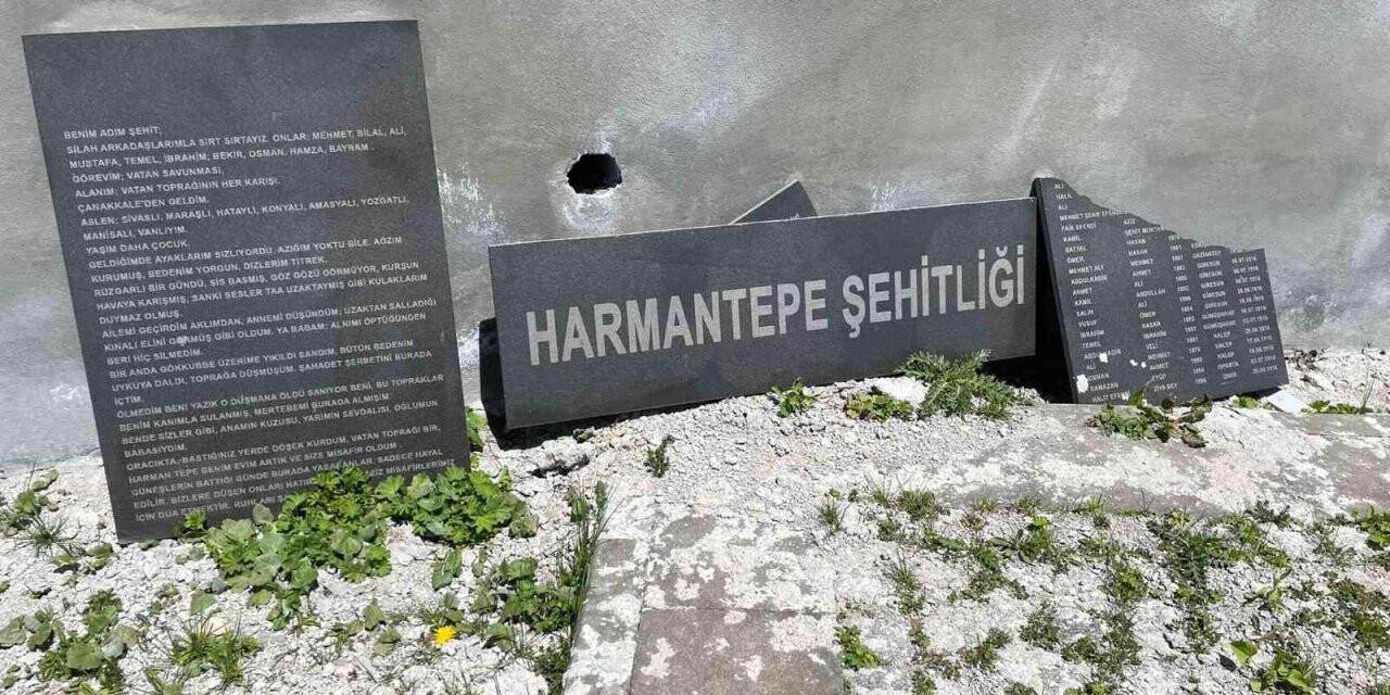 Harmantepe Şehitliği’nin içler acısı hali