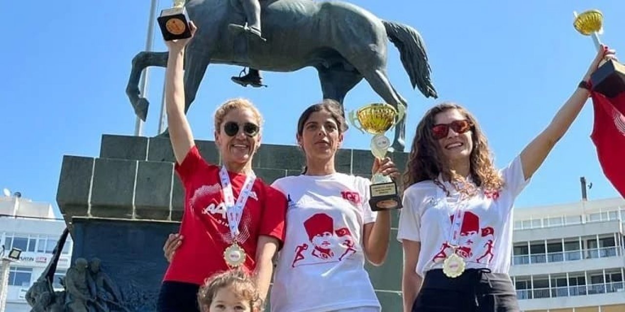 Manisalı sporcu Özlem Işık, İzmir’de kürsüde yer aldı