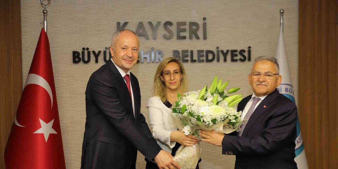 Tapu Kadastro Bölge Müdürlüğü’nden Büyükkılıç’a ziyaret