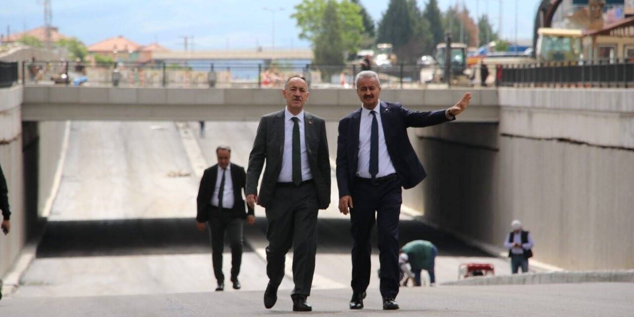 Kırıkkale’de köprülü kavşak projesi trafiği rahatlatacak