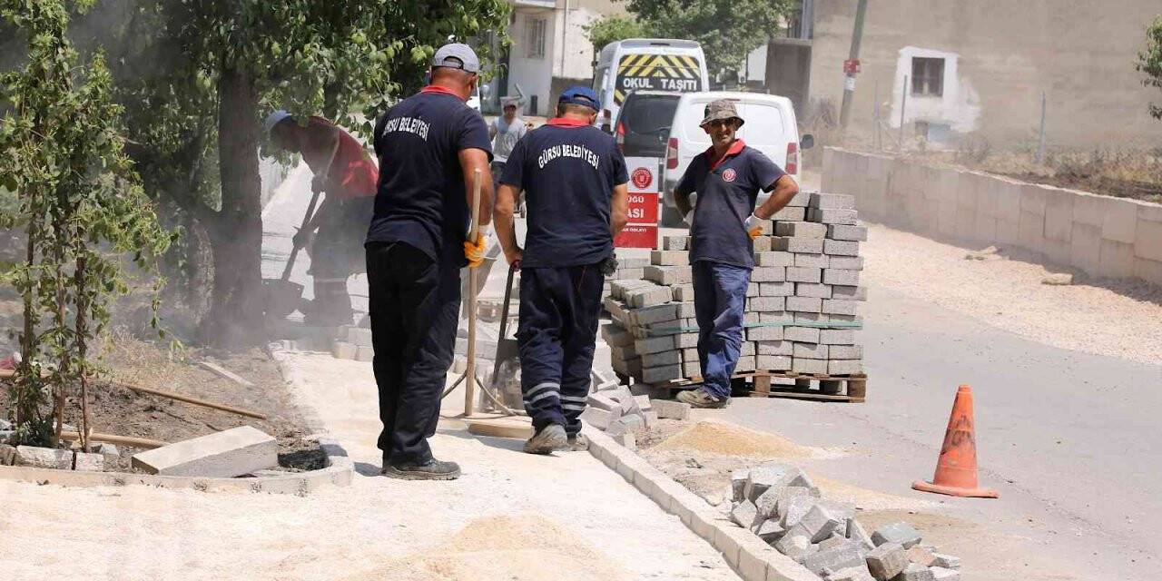 Gürsu İsabey yolu genişliyor