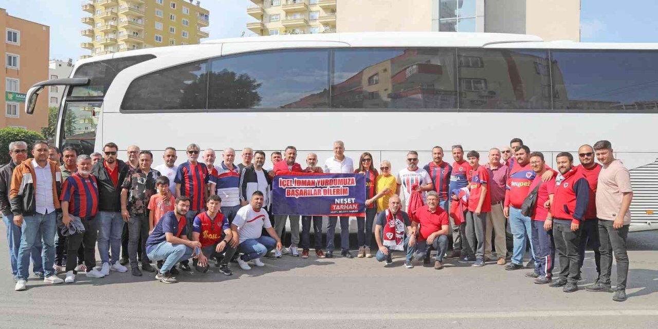 Mersin’den Ankara’ya binlerce taraftar gitti