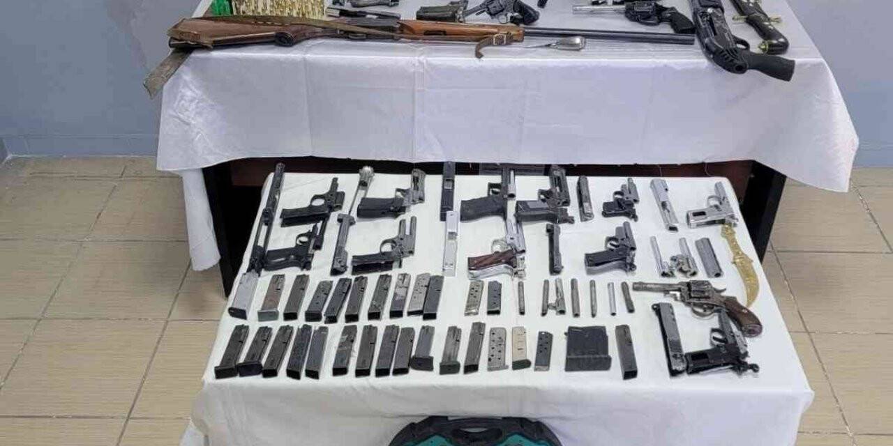 Jandarmadan ruhsatsız silah imal edilen eve operasyon