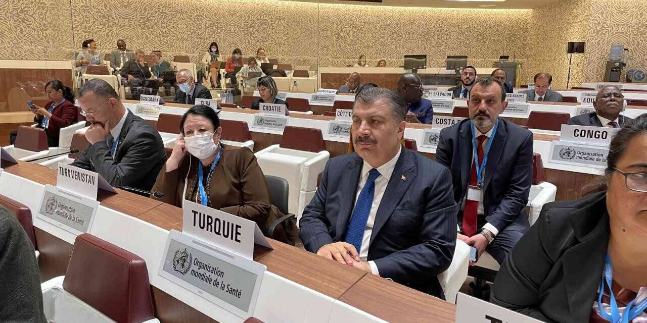 Sağlık Bakanı Koca: “Enerji ve ticaret gibi sağlığın da sorunların çözümünde etkili bir araç olduğunu kabul etmek zorundayız”