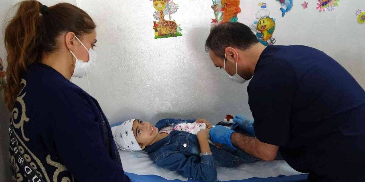 Azerbaycanlı minik Fatıma, Lokman Hekim Van Hastanesinde şifa buldu