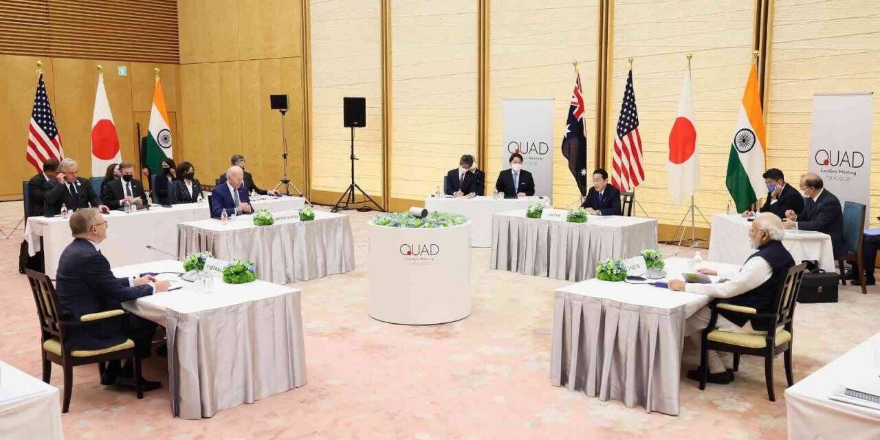 Quad ülkelerinin liderlerinden Japonya zirvesi