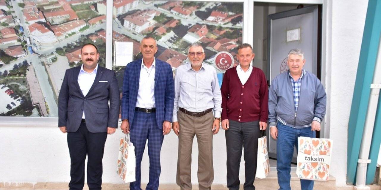 Başkan Bozkurt’tan Muhtarlara teşekkür ziyareti
