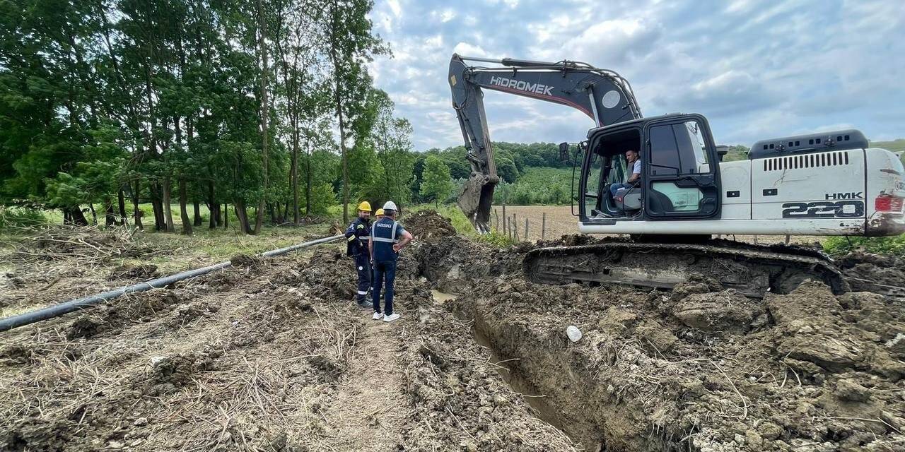 Ferizli’ye 6 bin metrelik yeni içmesuyu hattı