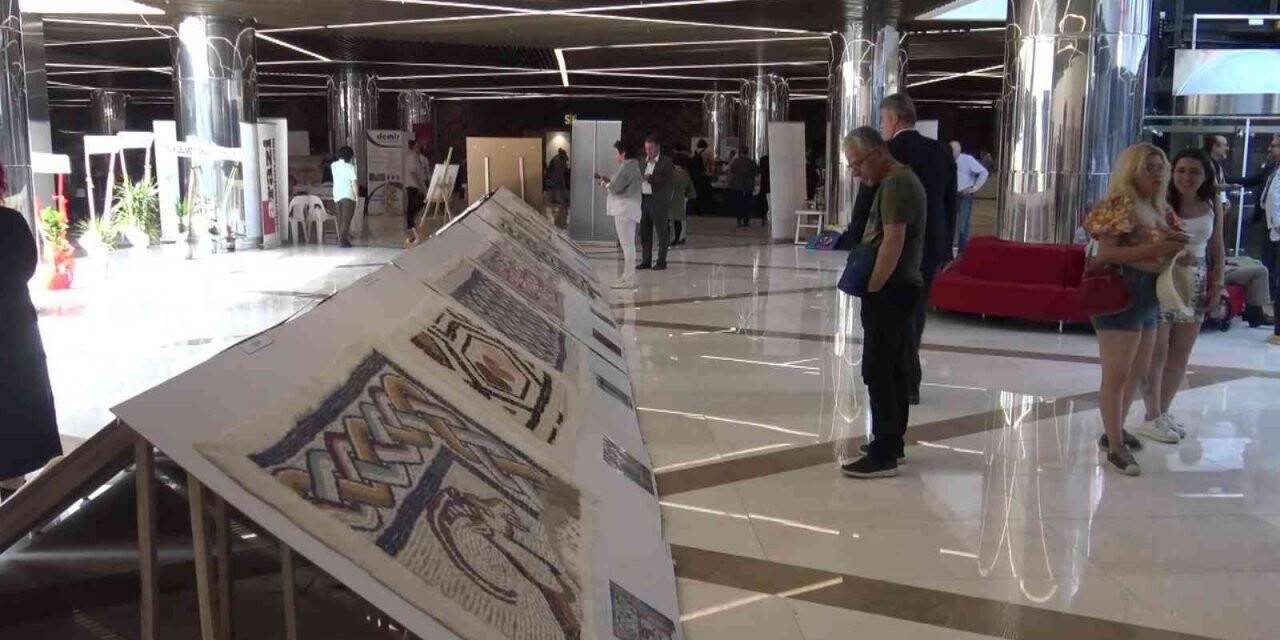 1700 yıllık kilisenin motifleri geleneksel yöntemlerle keçeyle işlendi