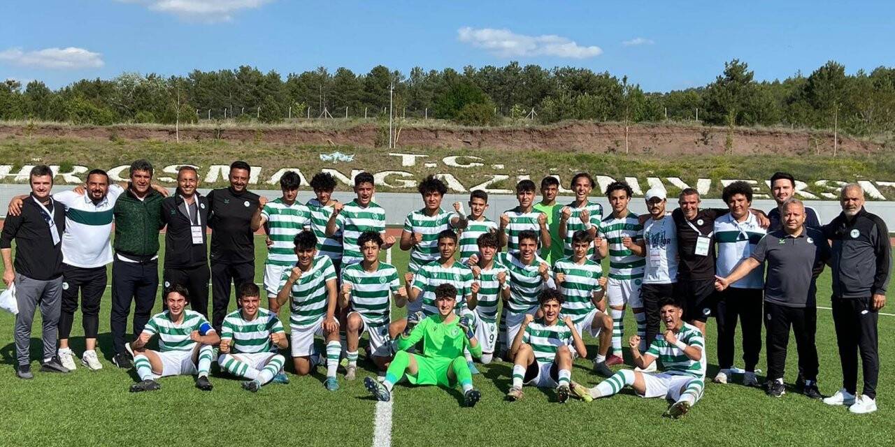Konyaspor U16 son 8'de! Rakip Galatasaray