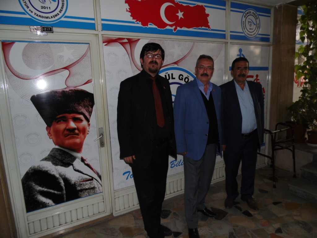 CHP Yunak'tan Gönül Gözü Derneği'ne ziyaret