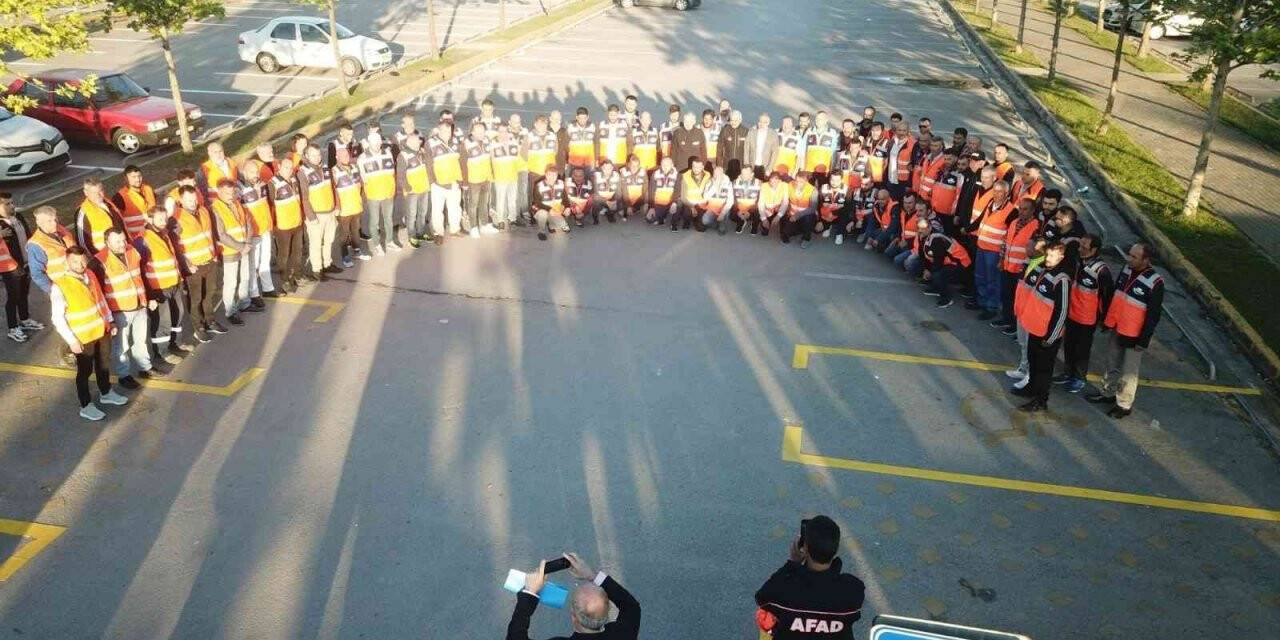 AFAD’ın tatbikatına Kocaeli’den destek