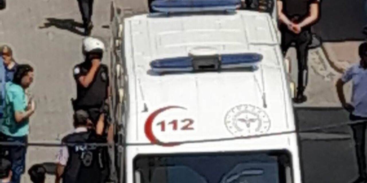 Silahlı kavga kamerada