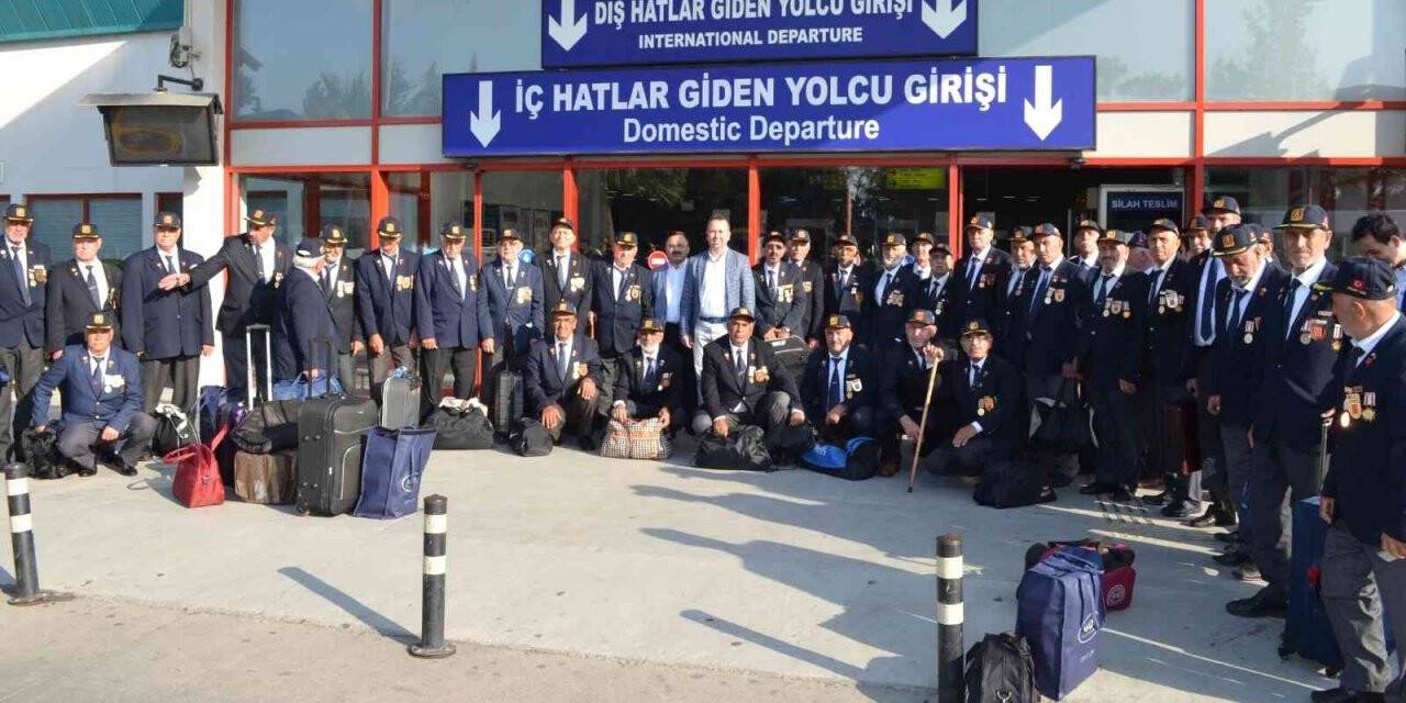 Kıbrıs gazilerine KKTC gezisi