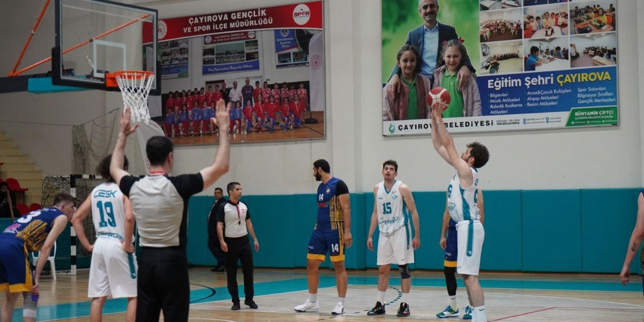 Çayırova Belediyesi Basketbol Takımı play off’larda