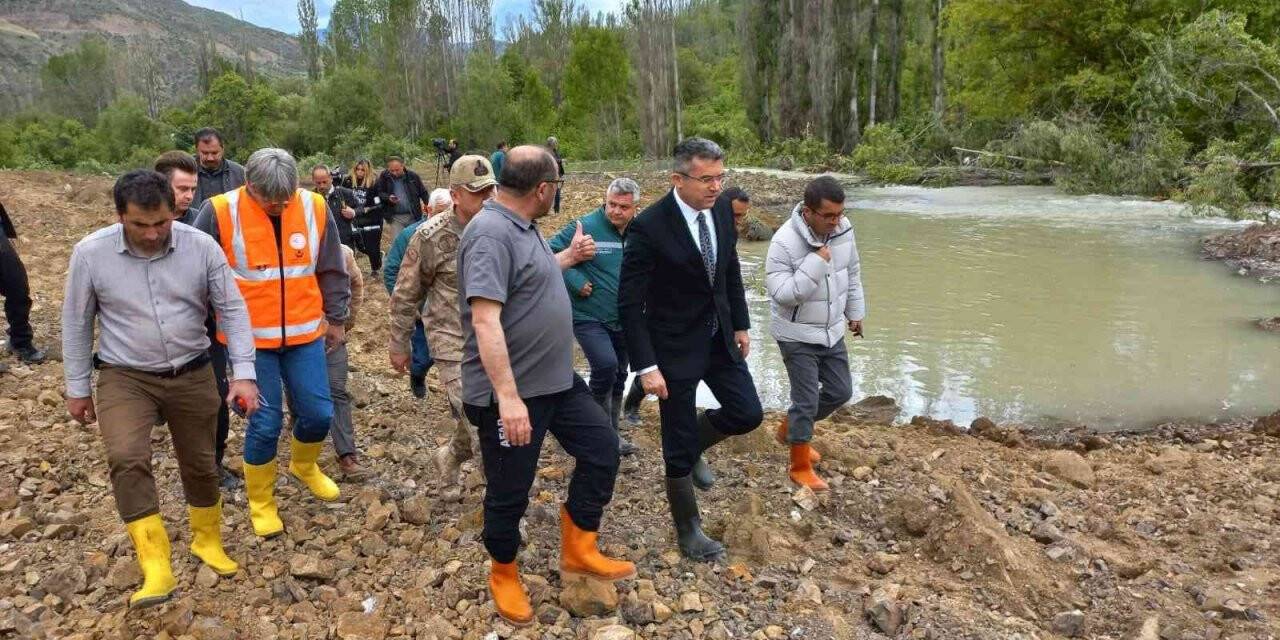 Erzurum’da heyelan: 3 yaralı