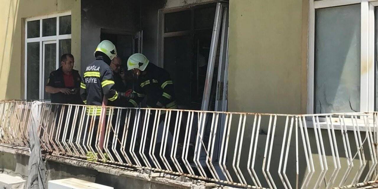 Muğla’da depo yangını korkuttu