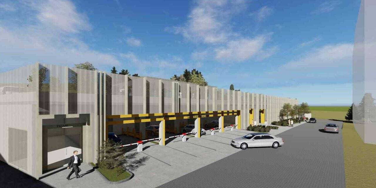 Havza Mekanik Katlı Otoparkı’nın yüzde 80’i tamam