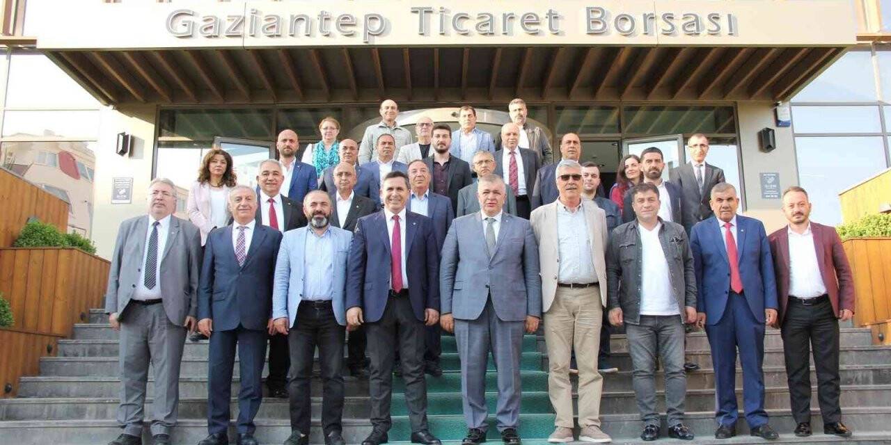 Gaziantep ve Trabzon ticaret borsalarından kardeşlik imzası
