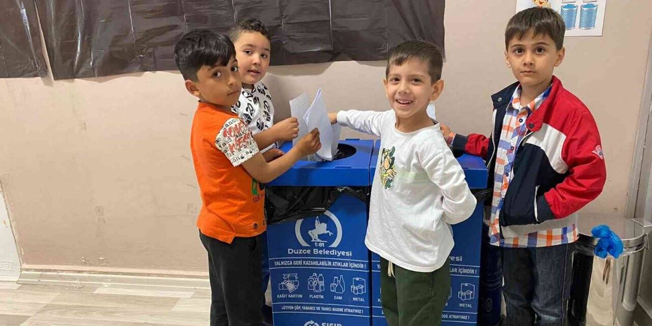 Öğrencilere çevre bilinci aşılanıyor