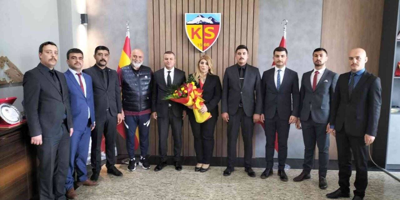 Başkan Çelik, final öncesi Kayserispor’u ziyaret etti