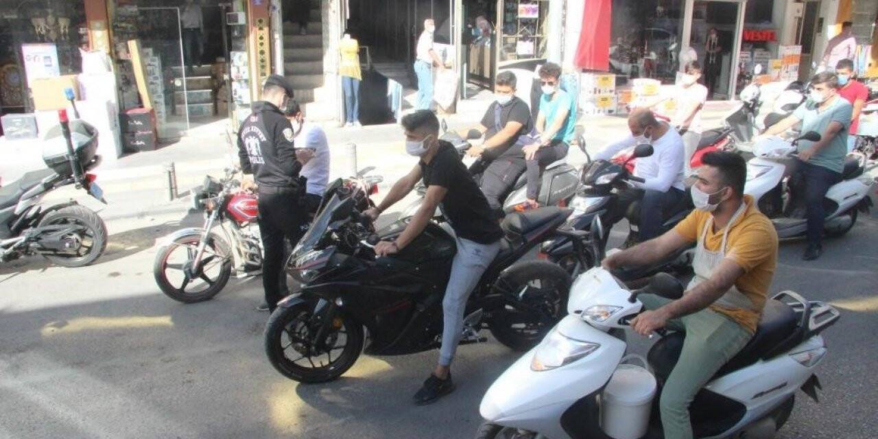 Kilis’te trafikteki araçların yarısı motosiklet