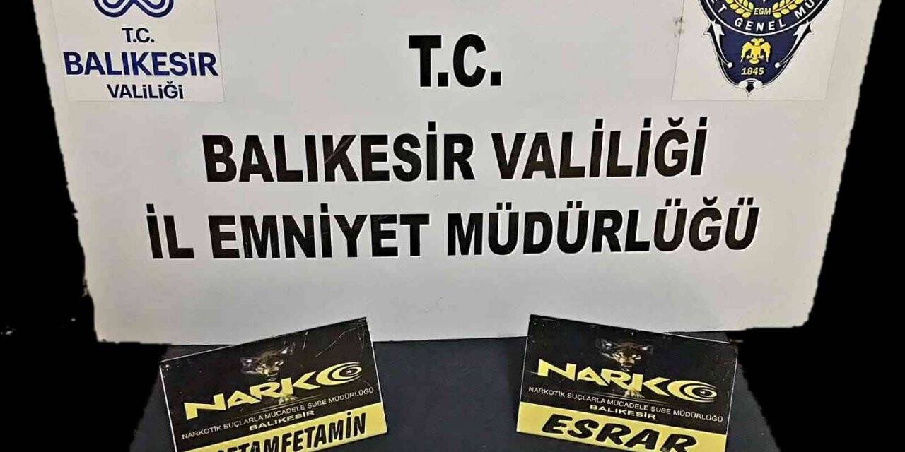 Balıkesir’de polis ve jandarmadan ’Huzur’ operasyonu