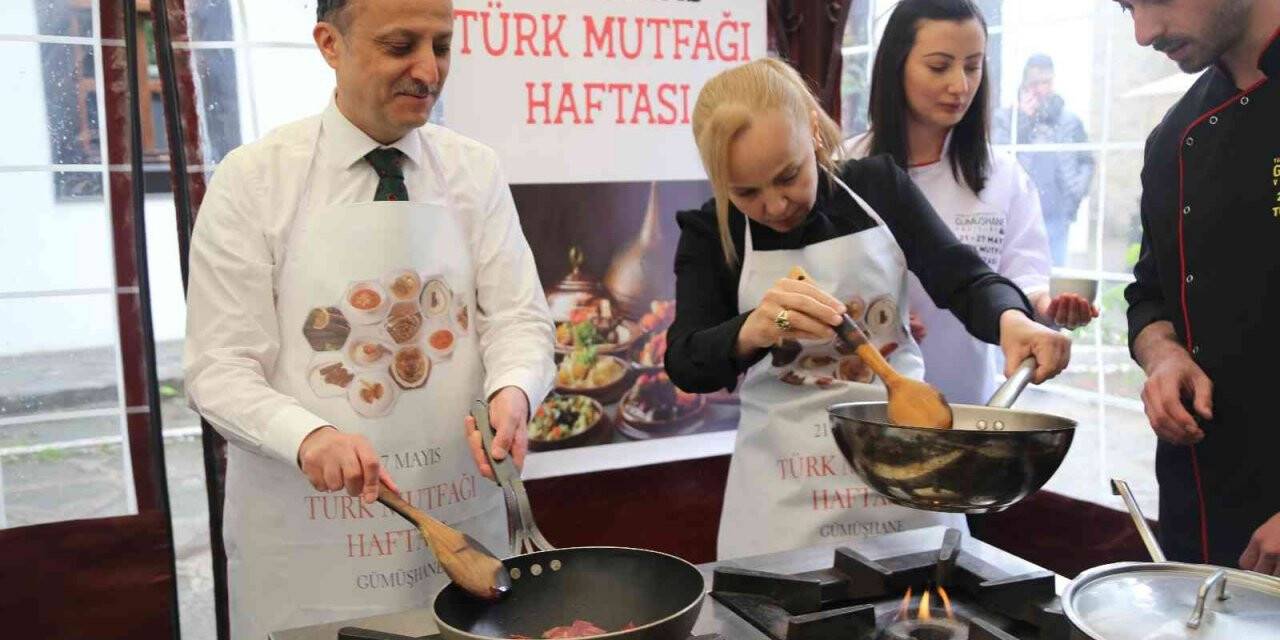 Vali Taşbilek önlük giyerek mutfağa girdi, Hünkar Beğendi yaptı