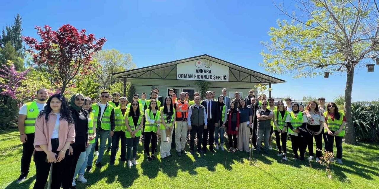 ÇAKÜ Orman Mühendisliği Bölümü’nden Ankara’da uygulamalı ders