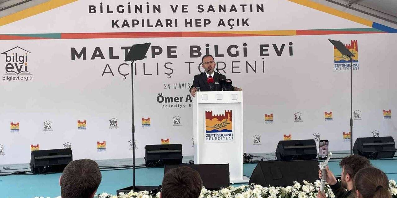 Zeytinburnu’nda 8. Bilgi Evi açıldı