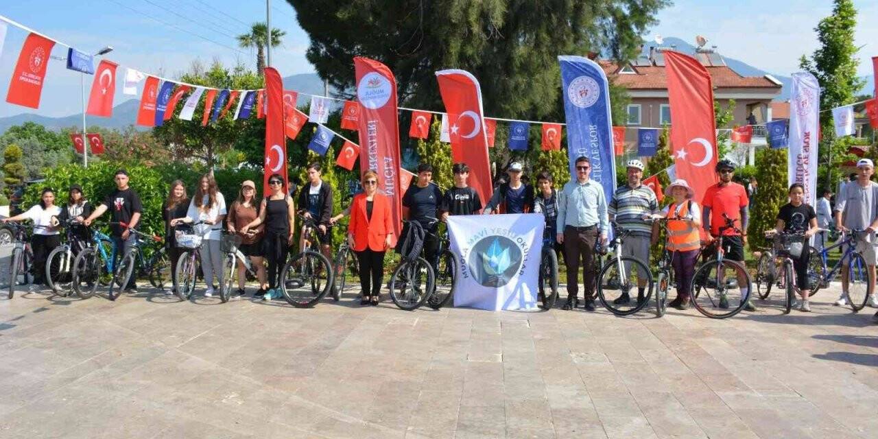 Köyceğiz’de bisiklet etkinliği  düzenlendi